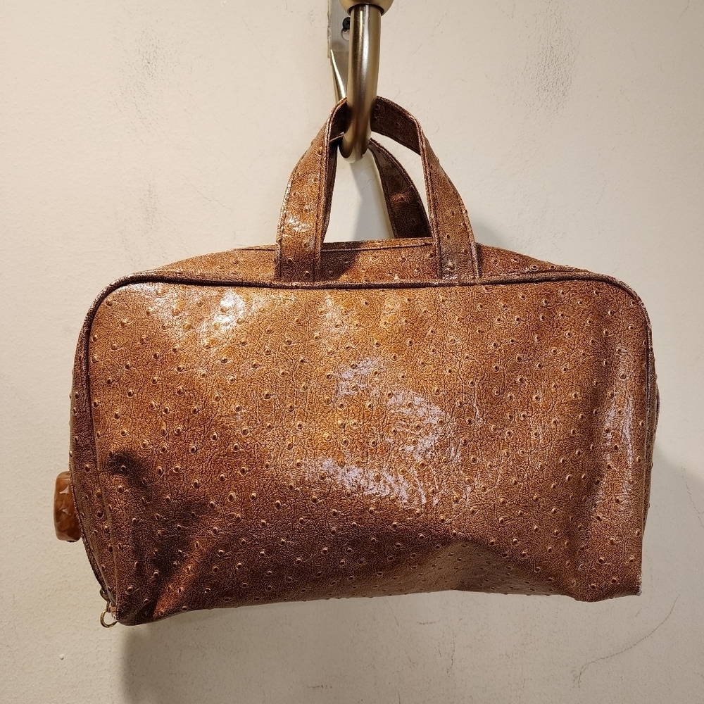 SOHO London New York Vintage Travel Make up Cosmetic bag